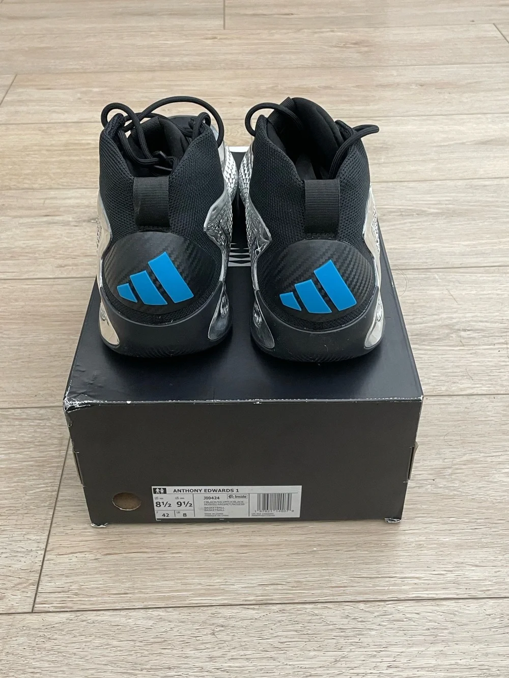 Adidas Anthony Edwards 1 Chrome